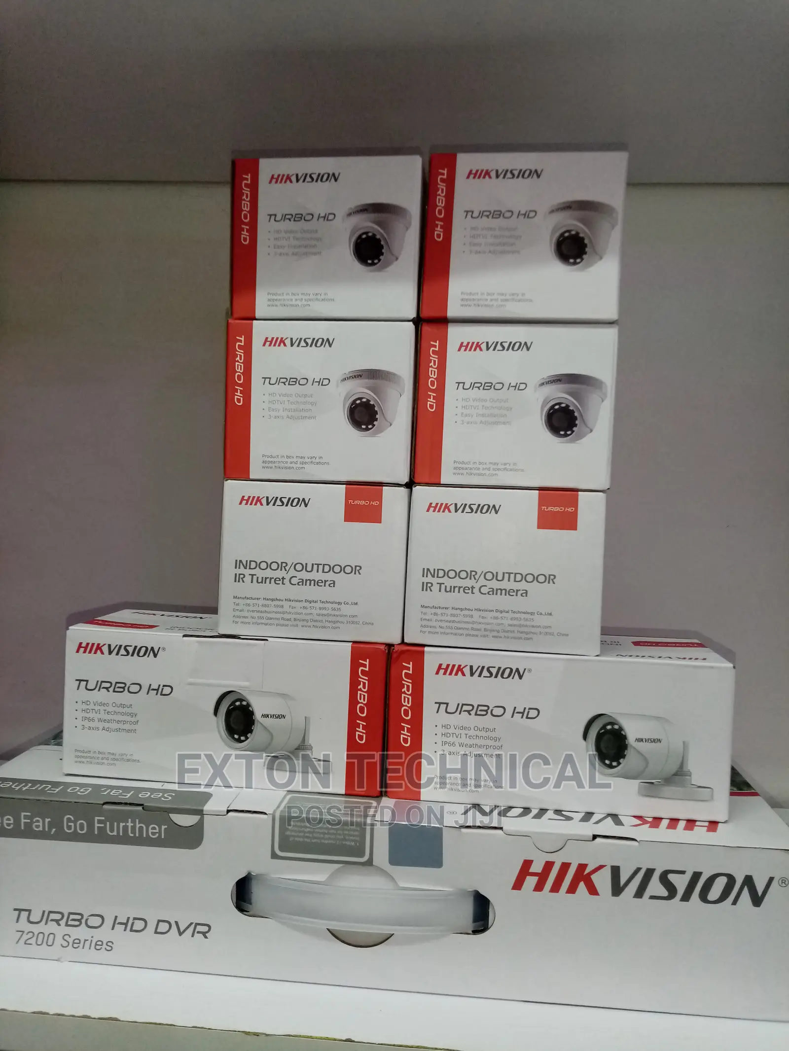Eight Channel Cctv Camera,Complete Cameras Plus Installation