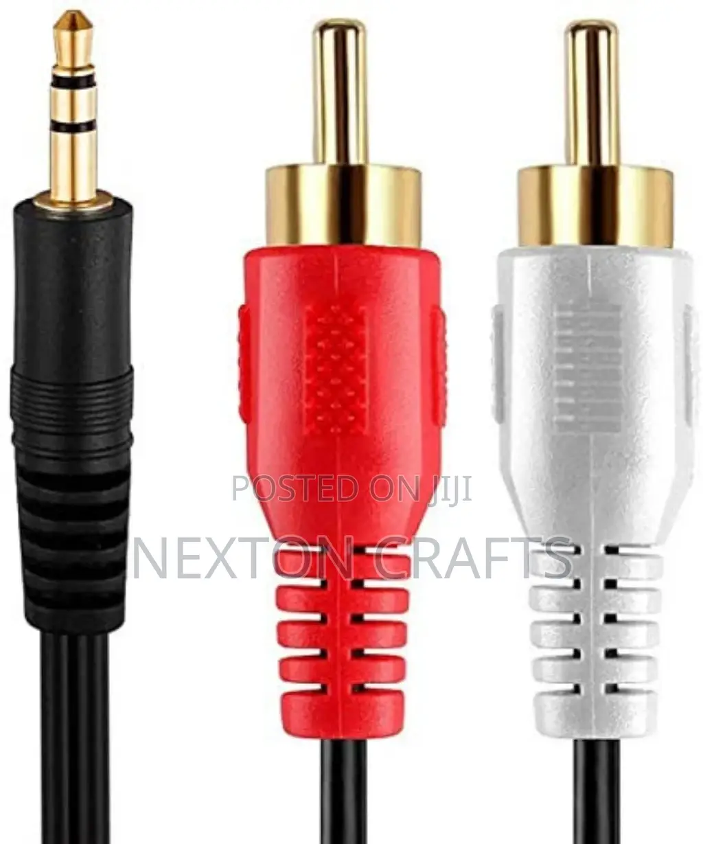 Stereo Audio Cable (RCA 3.5mm) 10M