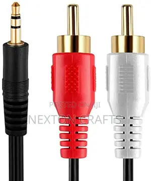 Stereo Audio Cable (RCA 3.5mm) 10M