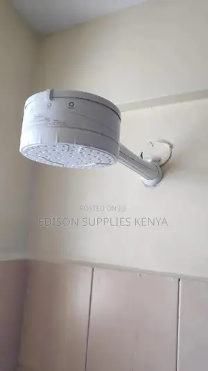 Shower Arm Plastic Pipe for Instant Shower White