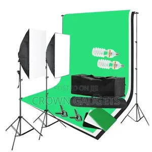 Continuous Shooting Light Lamp Soft Box With E27