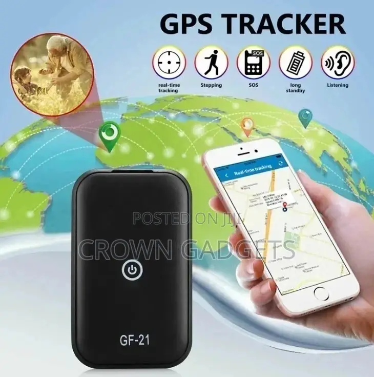 GF21 Mini GPS Car Tracker Usable With Phone