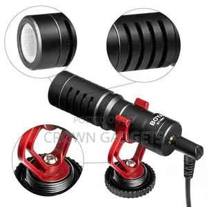 Wired Microphone Boya by-Mm1 Cardioid Full Kit