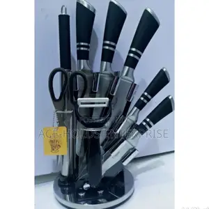 9pcs Kitchen Chefs Knive Set