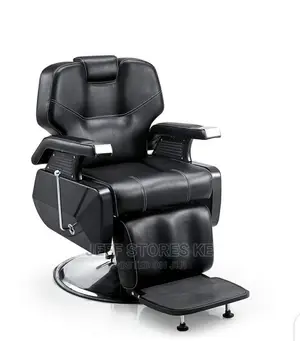 Executive Black Jumbo Barber Chair