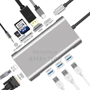 10-In-1 Type C to HD Multi-Function Docking Station Usb Hub