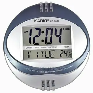 Quality Wall and Table Clock Kadio 3806N Digital