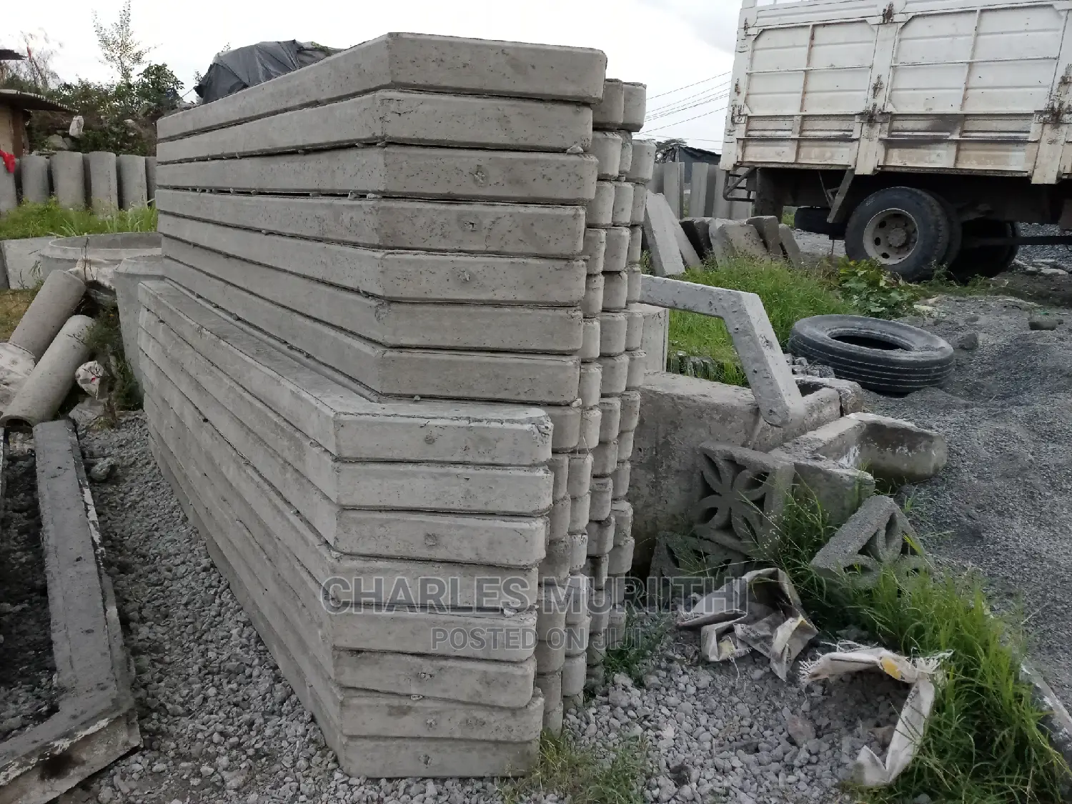 Concrete Fencing Post 10ft
