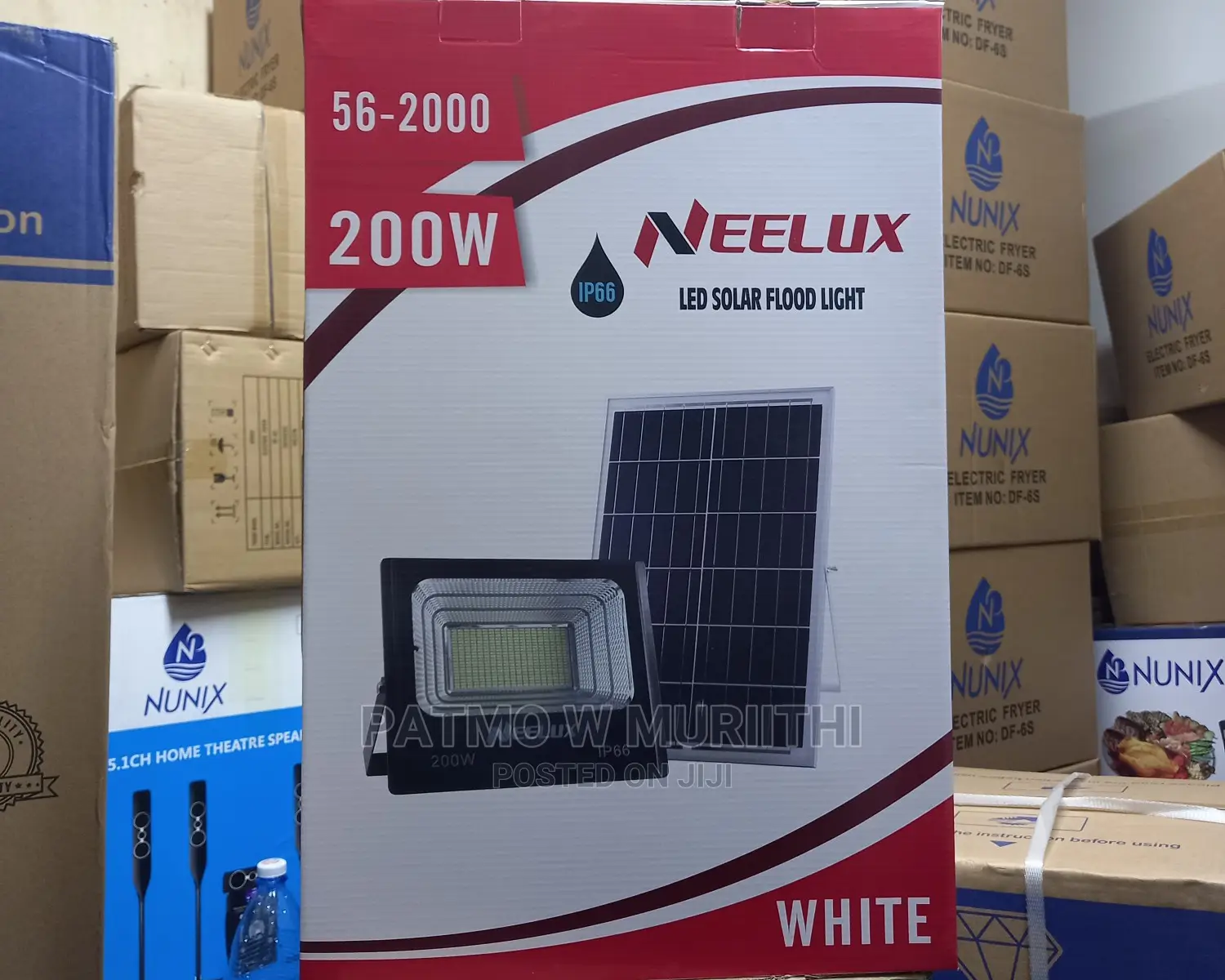 LED Solar Flood Light 200W.