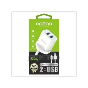 Oraimo 2in 1 Charger Kit - White