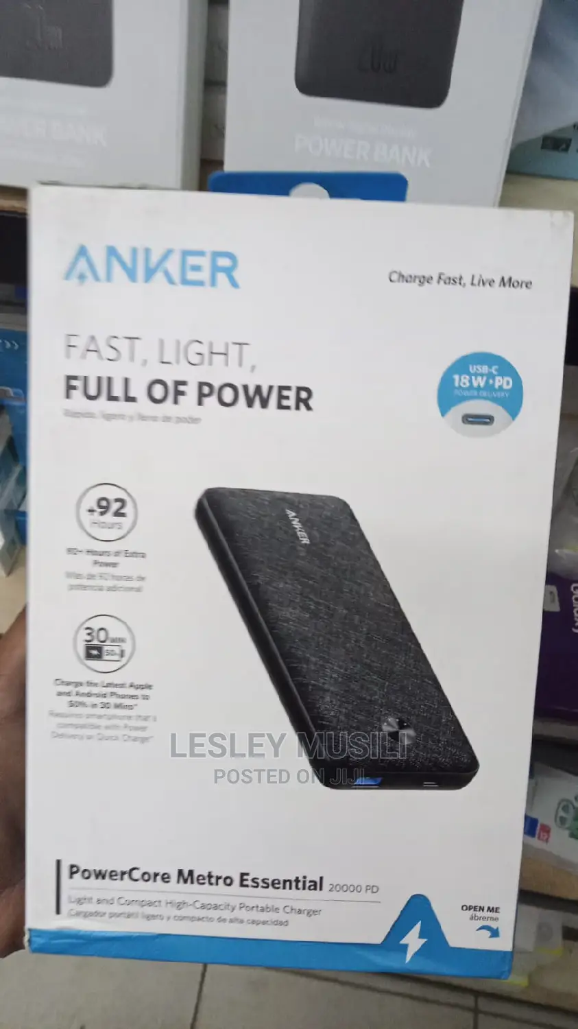 Anker Powercore Metro Essential 20000PD