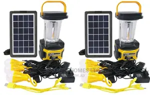 Solar Lights With Bluetooth Radio and Solar Panel