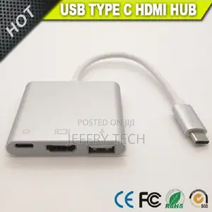 Vision New USB Type C to HDMI Hub Adapter With USB3.1 Female
