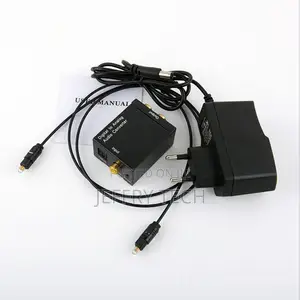 Digital Optical Coaxial S/Pdif TOSLINK to Analog RCA R/L Aud