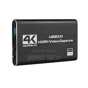 4K HD 1080P 60fps HDMI Video Capture Card USB 3.0 Mic Game R