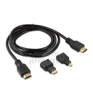 1.5m 1080p Gold Plated 3 in 1 Hdmi Male to Male Audio Video