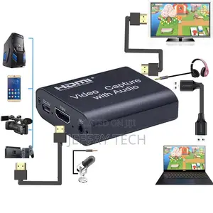 Video Hdmi With Audio 4K Live Streaming Video Game Capture G