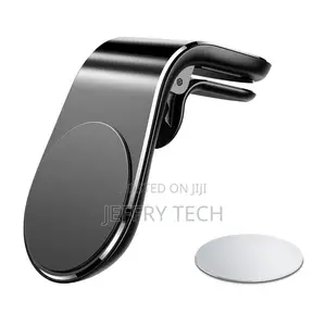 Shape L-type Air Vent Universal Aluminum Magnetic Car Phone
