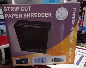 Strip Cut Paper Shredder 5 Sheets
