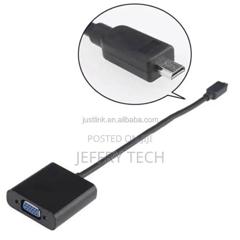 Justlink High Quality Micro HDMI to VGA Converter Adapter Ca