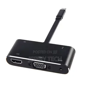 Type C to 4K HDMI VGA Audio Usb-C Pd Usb3.0 Hub Data Transf