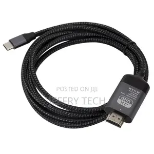 USB 3.1 Type-C to HDMI Cable 6ft 1.8M 4K 30HZ 60HZ Male To