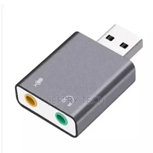 External USB Sound Card Portable HIFI Magic Voice 7.1CH Micr