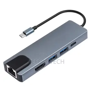 High Quality Type-C Hub 5 in 1 Multiport Dock Station With 4