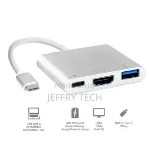 Type C 3.1 to HDMI/ USB3.0/Type C Power Supply Female Multip