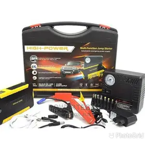 Portable Car Jump Starter With Air Compressor