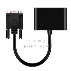 VGA+Audio+USB Power to HDMI+VGA Adapter Converter in HDMI VG