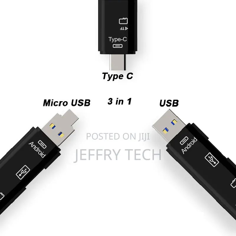 All in 1 USB 3.1 OTG Card Reader SD TF Micro SD Card Reader