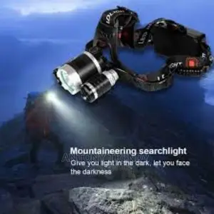 30000lumens 3X XML Zoom Cree T6 LED Headlamp Head Light Torc