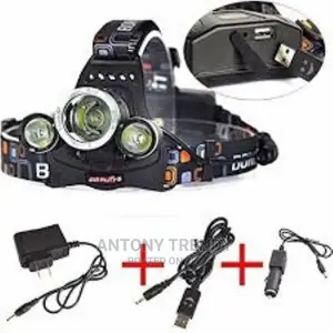 Waterproof Headlamp Headlight Flashlight
