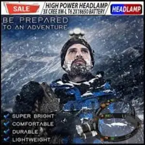 Durable Aluminum Alloy and Rubber Crust T6 LED Zoomable Flas