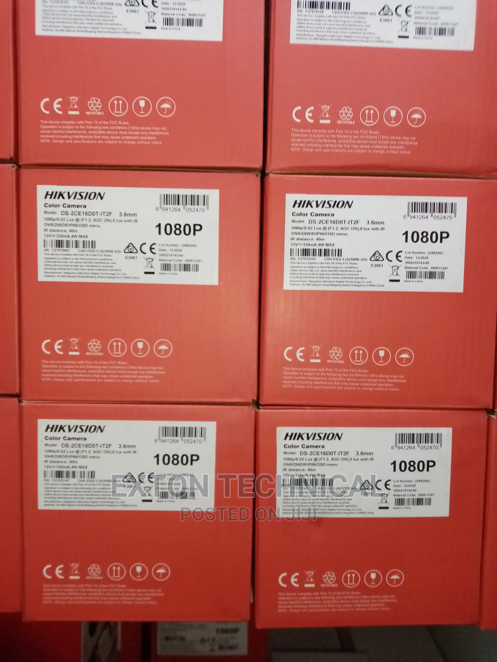 Hikvision Color Camera 40m