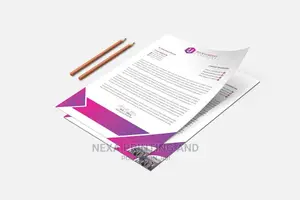 Unique Letterheads Design Printing