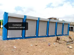 40ft Container Fabricaed Into Stalls and Ddelivered