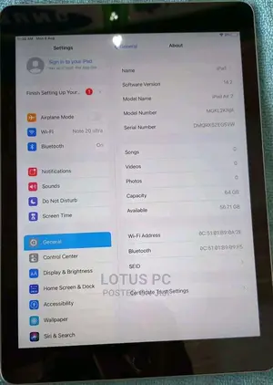 Apple iPad Air 64 GB Silver