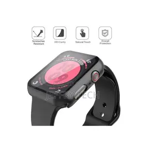 Silicon Strap Replacement for Apple Watch - 38mm - Black