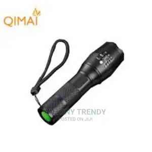 LED Flashlight Red Beam Zoom Adjustable Focus Torch for Hunt