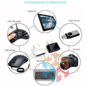 Connector USB Micro Male OTG Adapter Converter Android