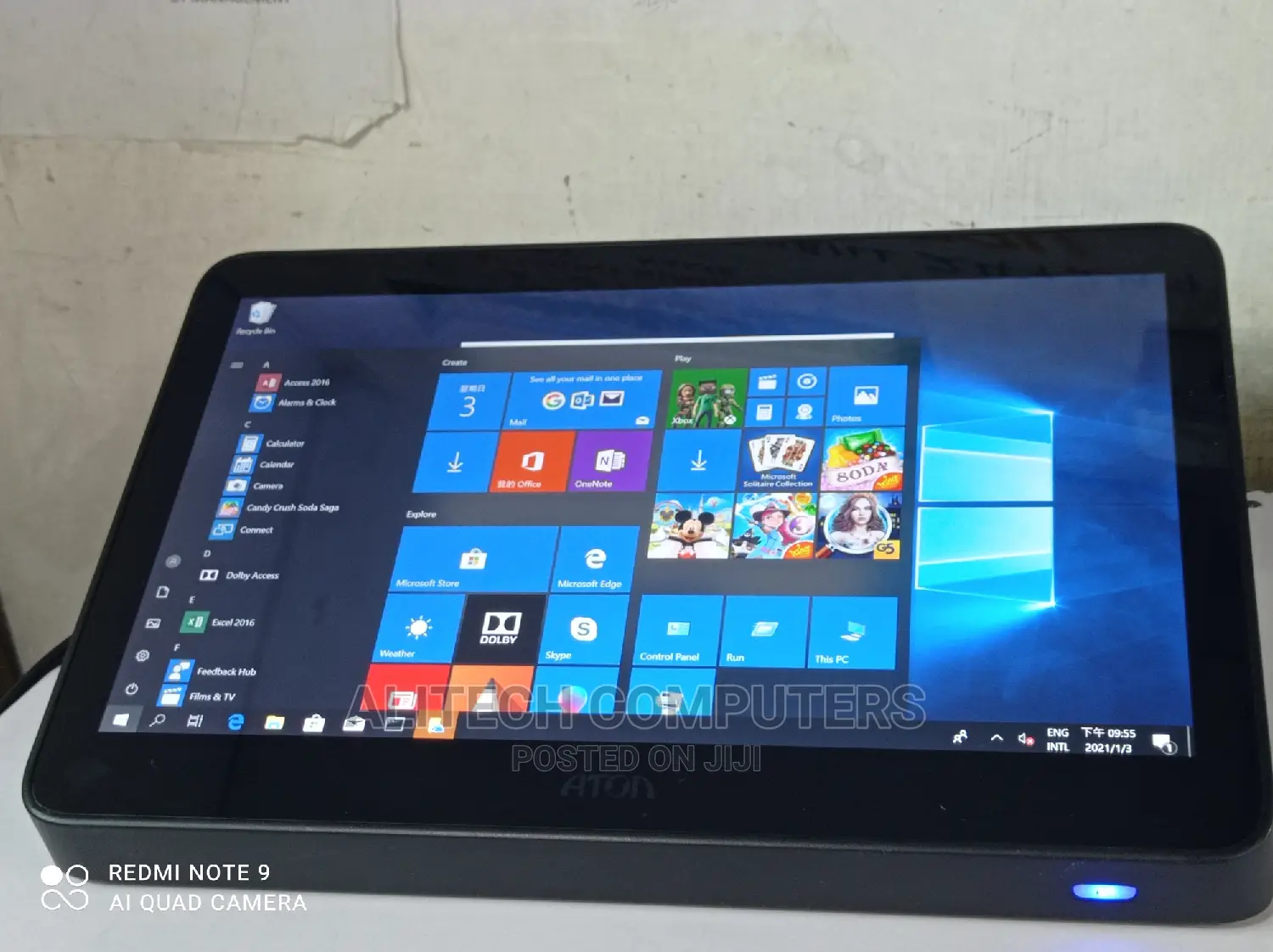 New Desktop Computer 4GB Intel Celeron SSD 60GB