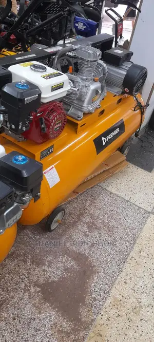 Air Compressor 300ltrs Twin Petrol N Electric Premier