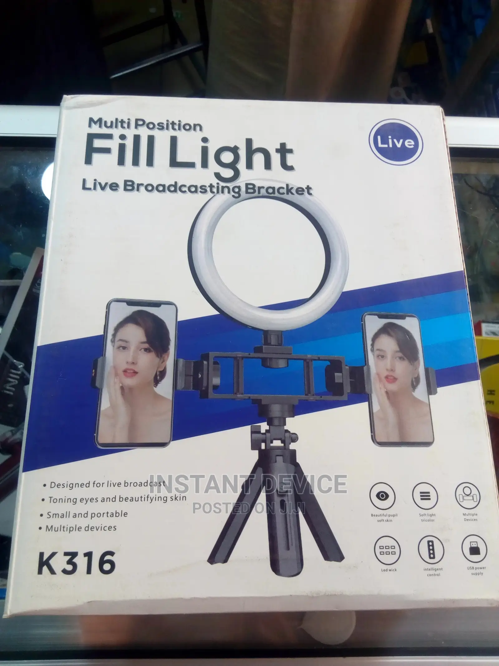 Fill Light Vlogging Video Shoot Bracket