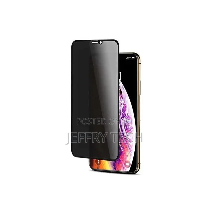 iPhone XR Full Coverage Screen Protector Anti-Spying - Black
