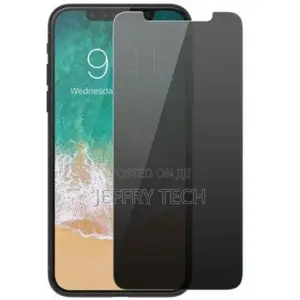 Privacy Glass Screen Protector for iPhone X / 10 Without Edg