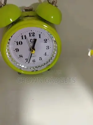 Round Cooper Twin Bell Alarm Clock
