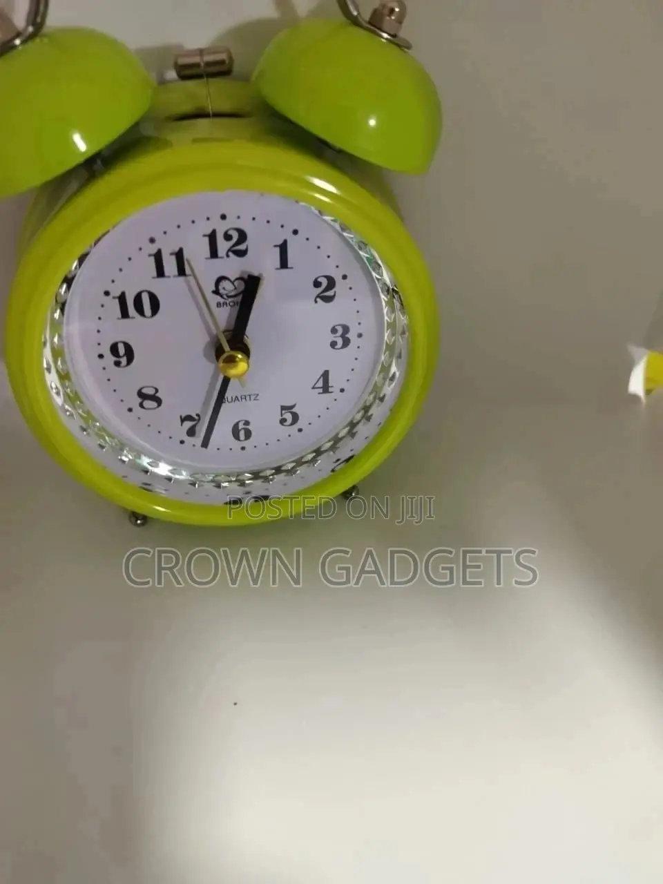 Round Cooper Twin Bell Alarm Clock