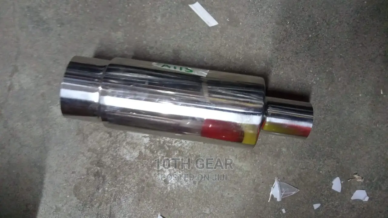Chrome Exhaust Deep Base Backbox Muffler